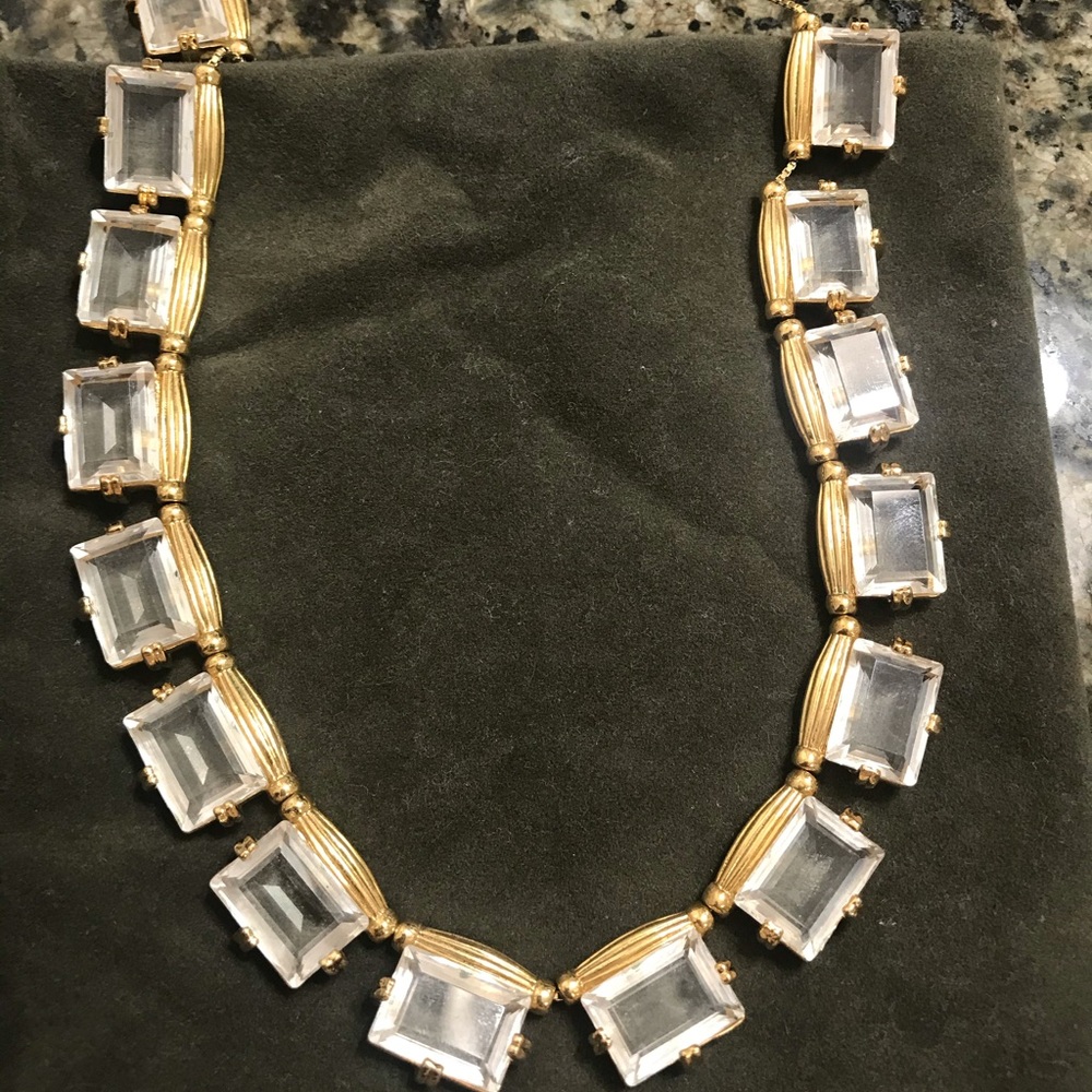 Swarovski crystal necklace and bracelet set